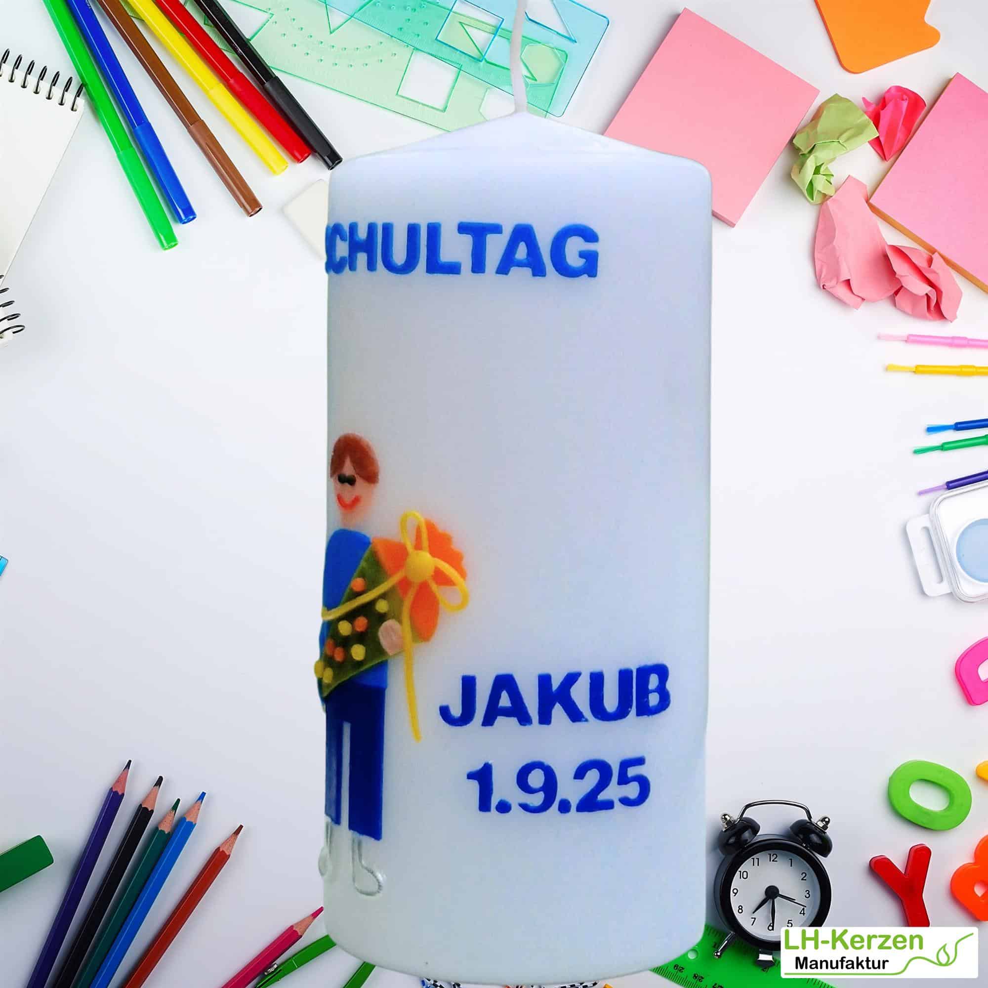 Kerzenbeschriftung Beschriftete Kerze